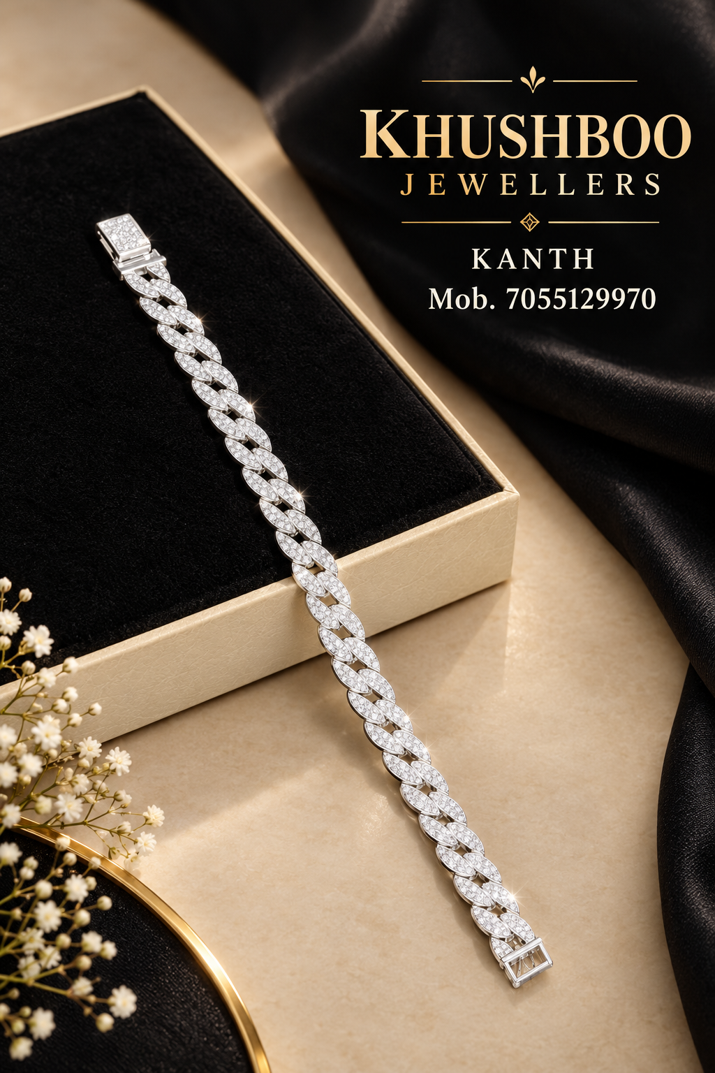 SILVER MEN BRACELET
